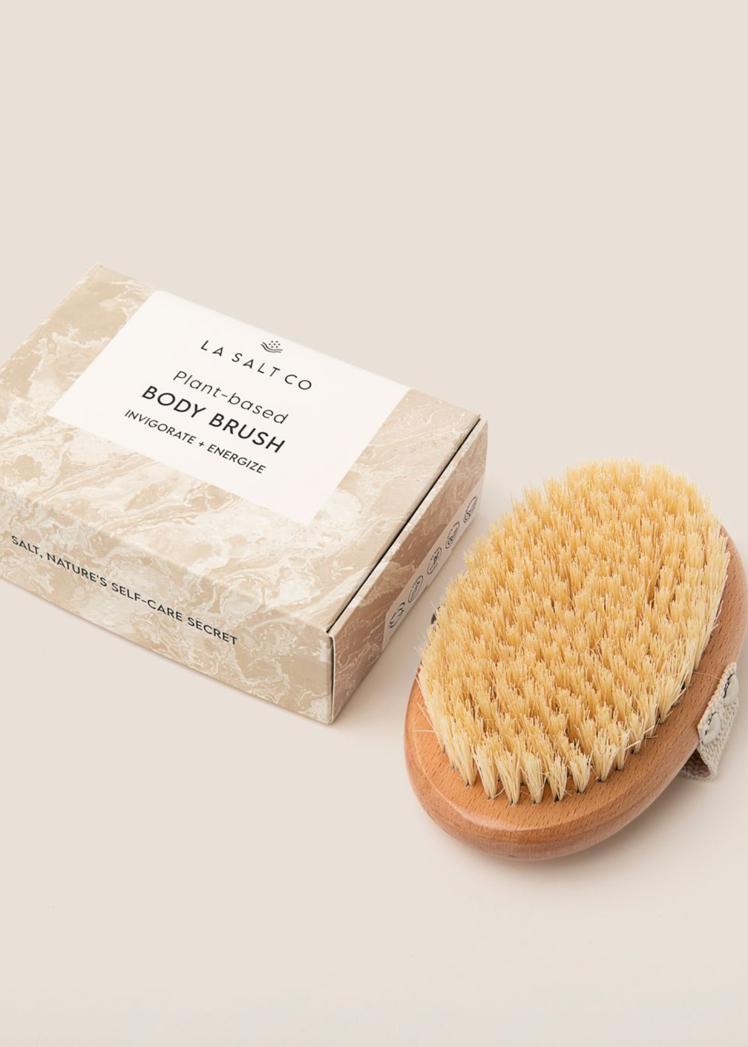 Los Angeles Salt Company - Wholesale Body Brush - Plant-Based Body Brush1