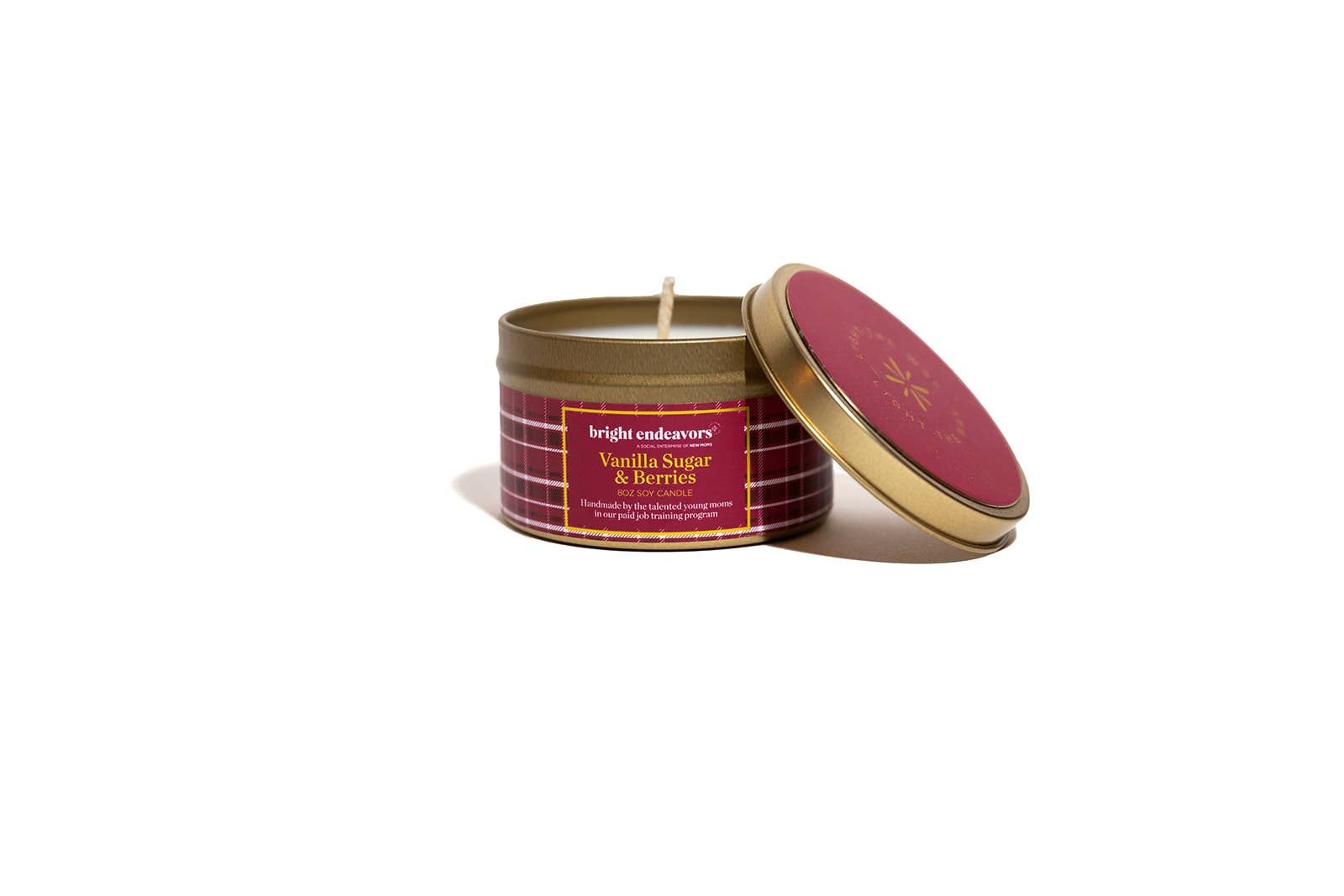 Bright Endeavors - Wholesale Jar/Filled Candle - Vanilla Sugar & Berries6