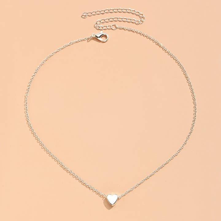 JOSSLYN by wall to wall - Wholesale Pendant/Charm Necklace - STAINLESS STEEL WATERPROOF TARNISH FREE NECKLACE | 40NK323