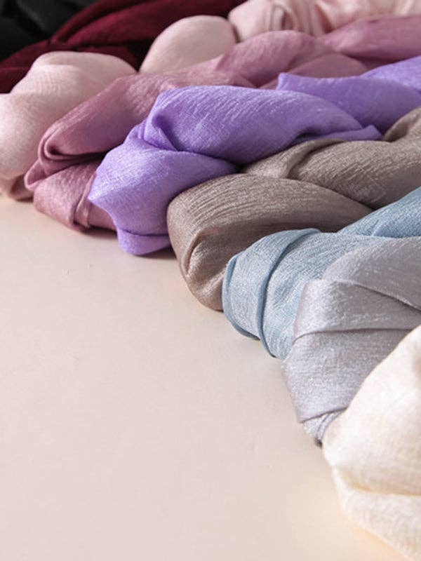 FurDecoration – Großhandel Schal – Damen – Einfarbige Thermo-Halswärmer für Sonnenschutz und Wärme10