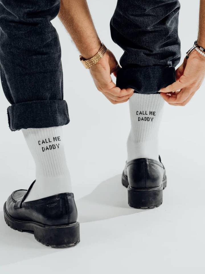 No Bad Days Club – wholesale Strumpor - Unisex – Strumpor med budskap »CALL ME DADDY«1