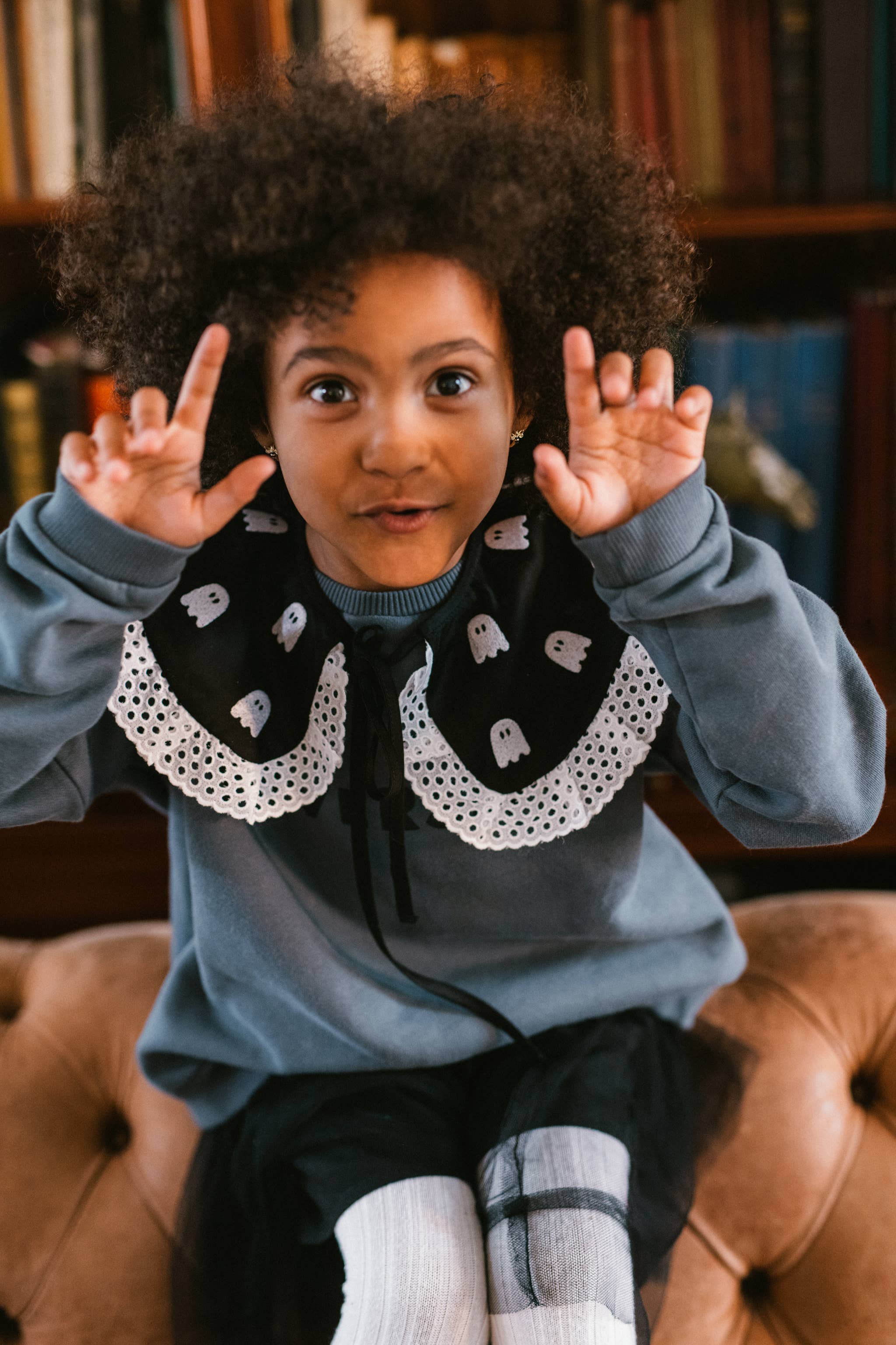 OÛCOLLIE - Wholesale T-Shirt - Kids - Hallow 2 Black Cotton Kids T-Shirt2