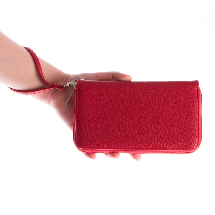 Little Earth Productions - Wholesale Wallet - Women's - NCAA Iowa State Cyclones Pebble Organizer Zip Wallet3