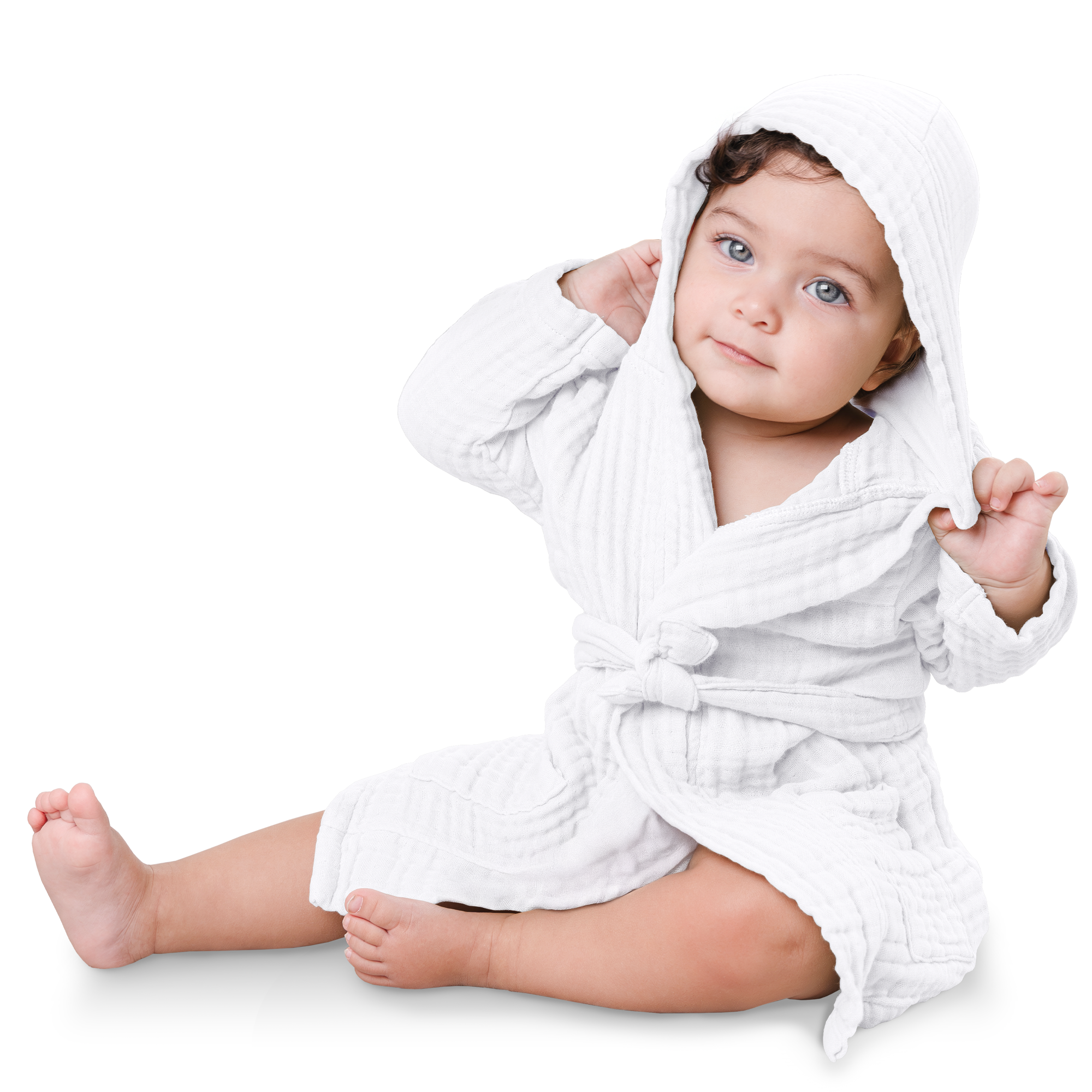Comfy Cubs - Wholesale Robe - Kids - Muslin Bath Robe for Kids, Cotton Bathrobe by Comfy Cubs0