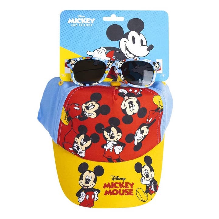 GORRA SET GAFAS DE SOL MICKEY - 2200010451 para venta al por mayor de Mastoys, S.L.
