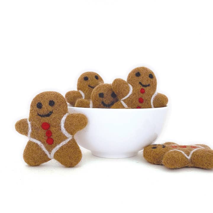 Sheep Farm Felt - Wholesale Christmas Decoration - Felt Gingerbread Pieces