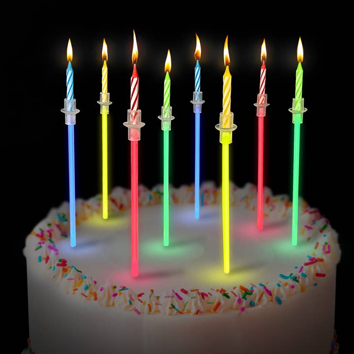 JFL Enterprises - Wholesale Cake Candle - Glow Stick Birthday Candles Open Stock