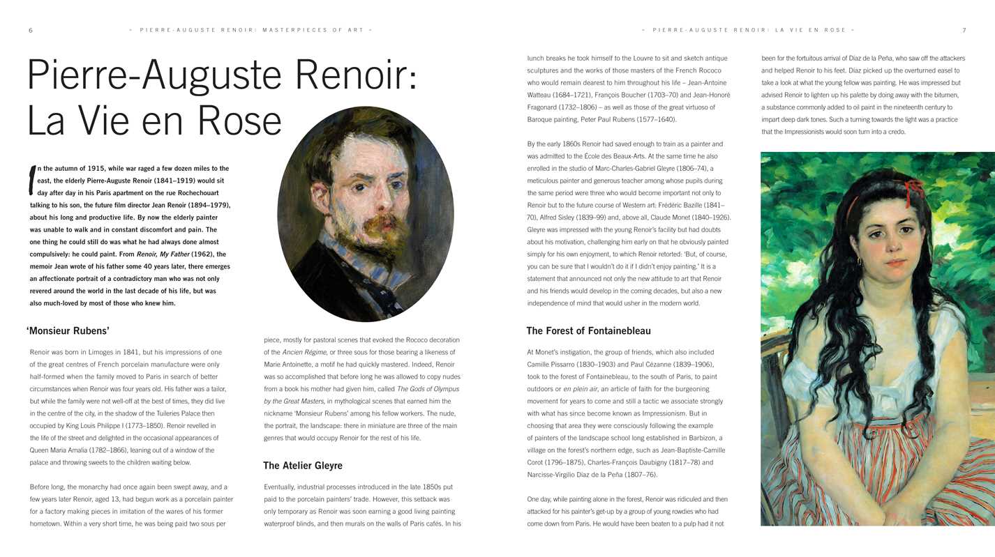 Simon & Schuster - Wholesale Arts & Entertainment Book - Pierre-Auguste Renoir Masterpieces of Art by Dr Julian Beecroft1