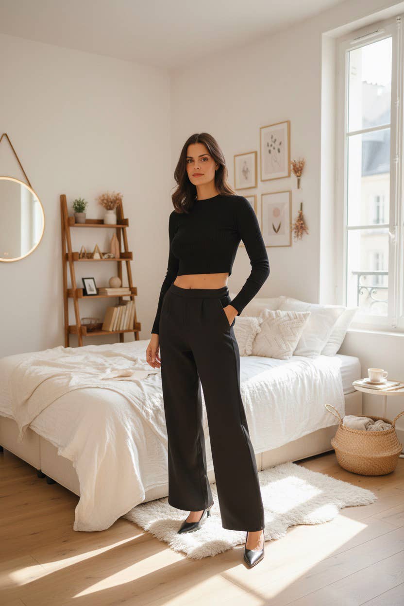 MOOYA - Wholesale Pants - Women's - Signature dress pants - Timeless elegance L3191