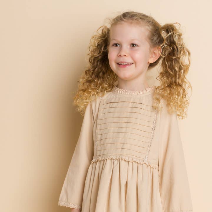 Beet World - Wholesale Dress - Kids - Lulu Dress | Offwhite1