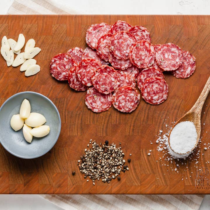 Driftless Provisions - Wholesale Salami - Pre-Sliced Saucisson Sec Salami - 3.oz1