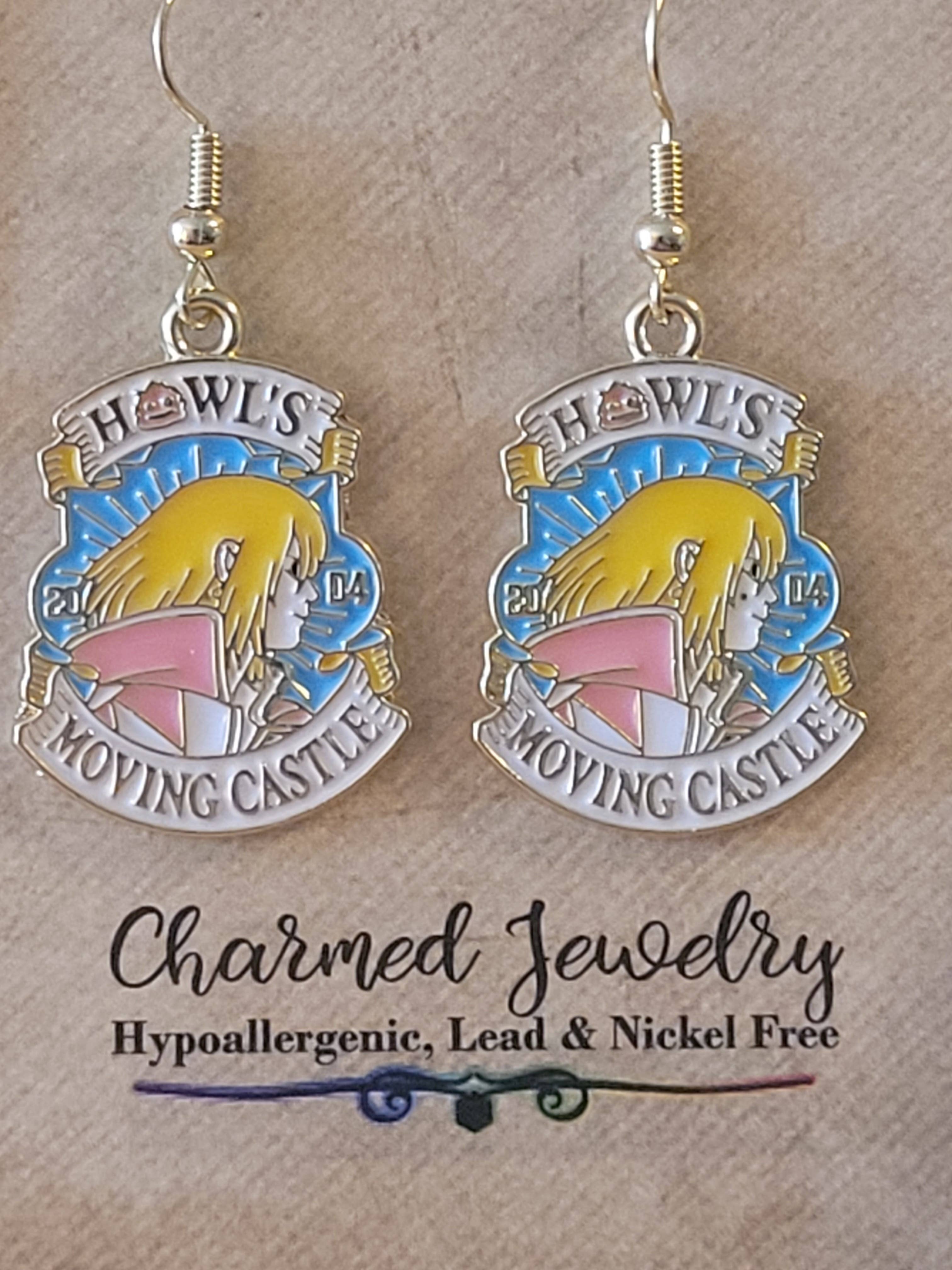 Con-Quest Crafts - Wholesale Dangle Earrings - Anime Inspired Earrings, Necklaces inspired by studio Ghibli21