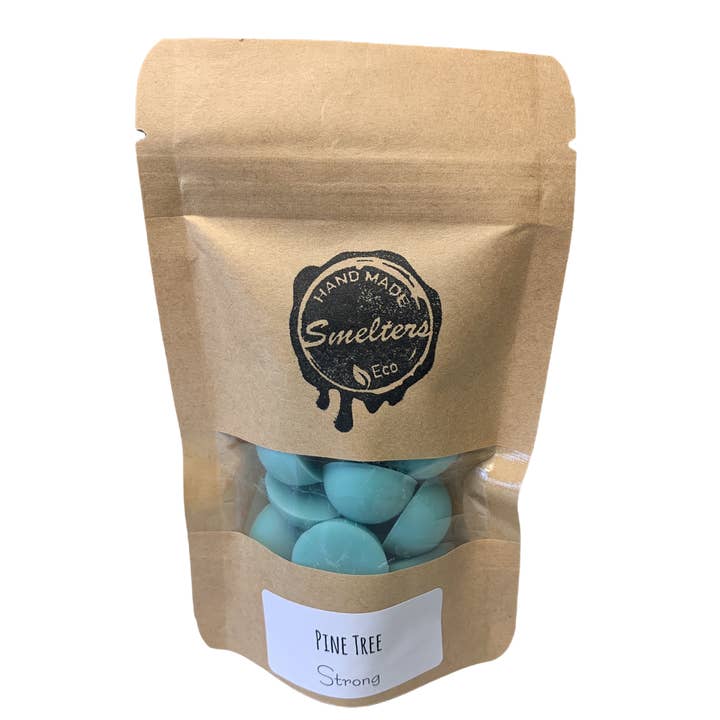 Smelters - Venta al por mayor Ceras perfumadas - Cera aromática, árbol de pino, bolsa de papel kraft, 40 g