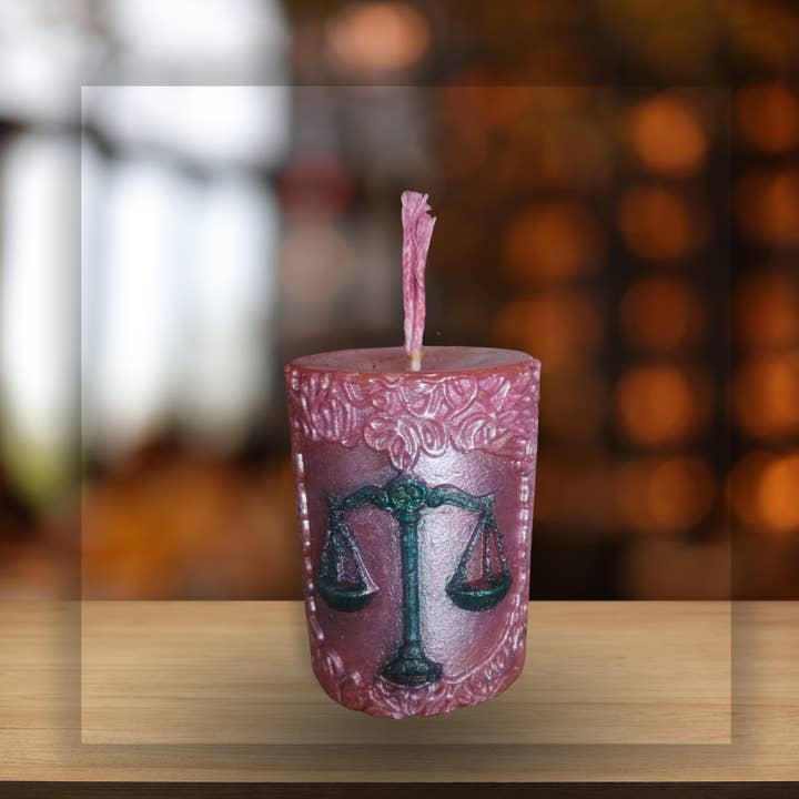 Libra Sign Candle for wholesale by SaMi Candles