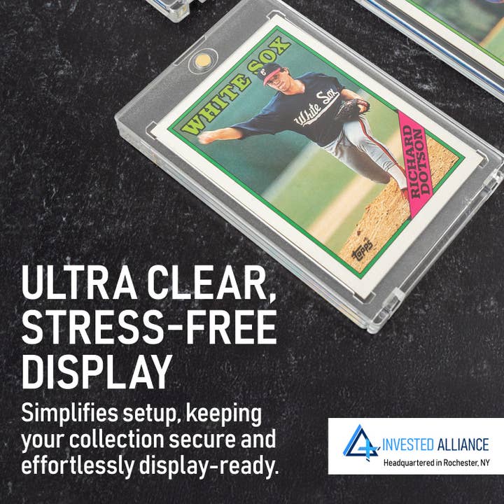 Invested Alliance LLC – Cartas de jogar por atacado – 130PT - 25 Pack Premium Suporte Magnético para Cartões7