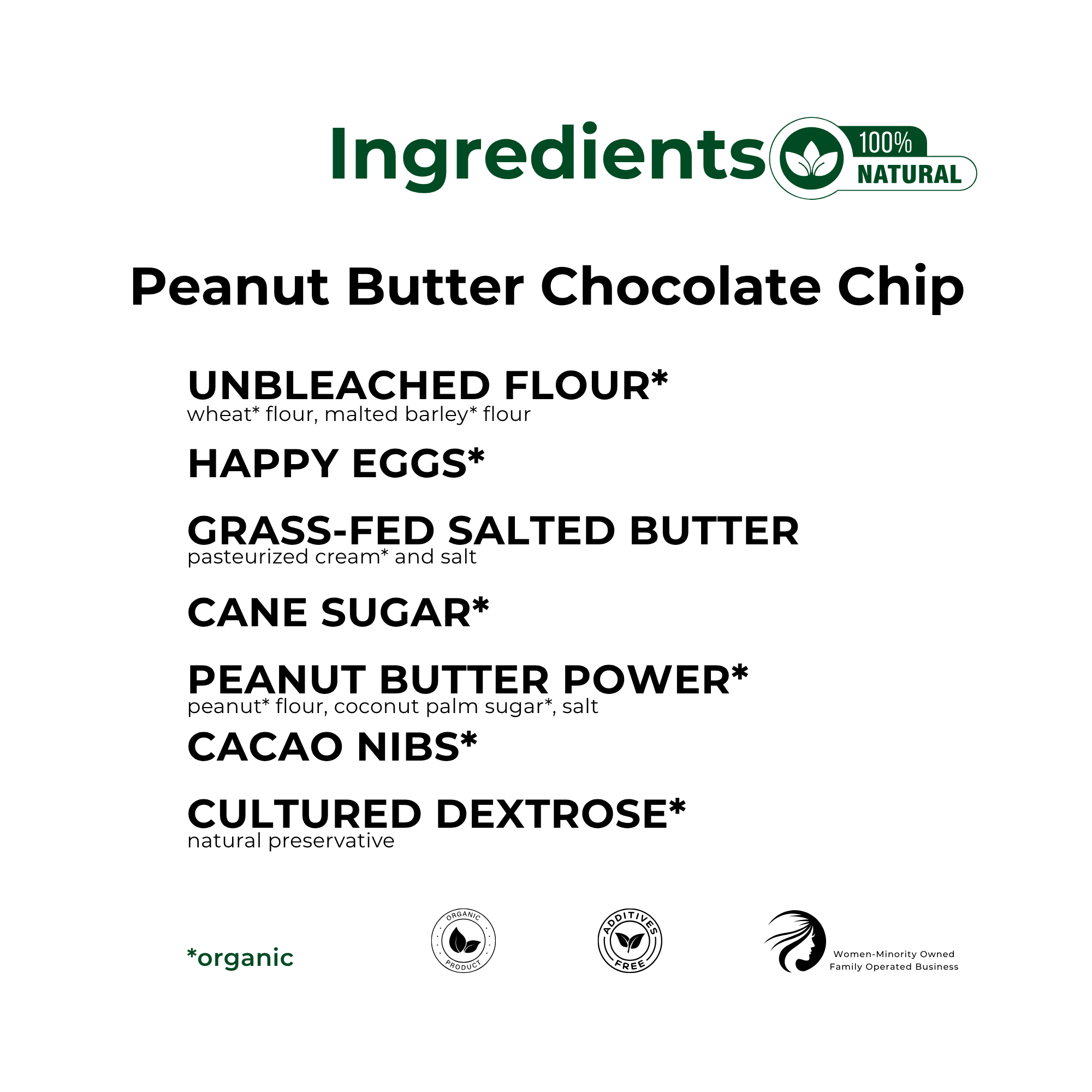 THE PANZA - Wholesale Cookie - Peanut Butter Chocolate Chips Gourmet Cookie Snack2