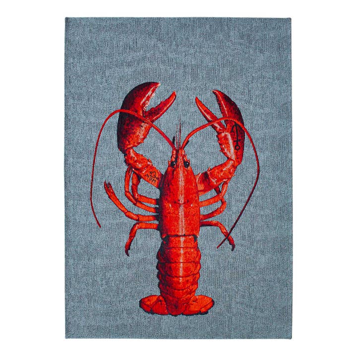 Steam Red Ecorug Grå tæppe for engroshandel hos Louis de Poortere