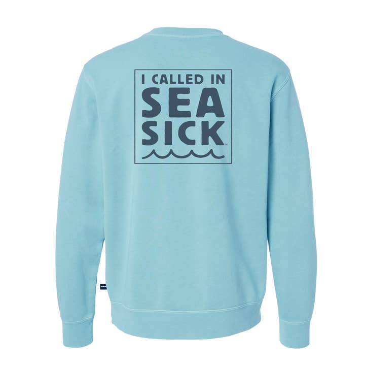 Coast Hippie - Wholesale Graphic Sweatshirt - Unisex - Sea Sick Vintage Crew Sweatshirt4