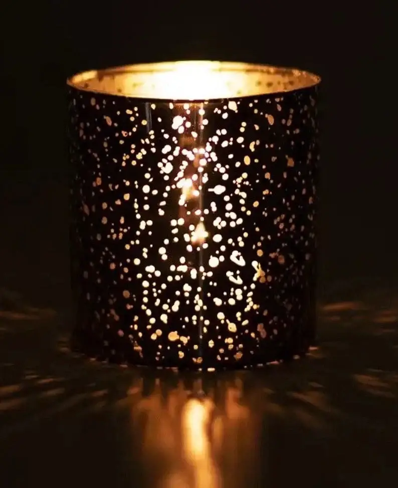 Namaste Home - Wholesale Jar/Filled Candle - August Birthstone Candle Adorned with Genuine Peridot4