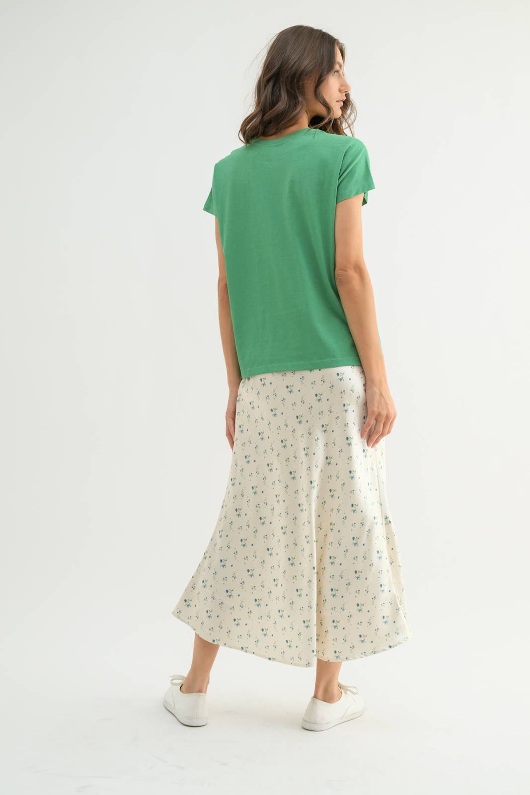 Wishlist Apparel - Wholesale T-Shirt - Women's - SHORT SLEEVE SLUB BOYFRIEND FIT TEE / WL24-94717