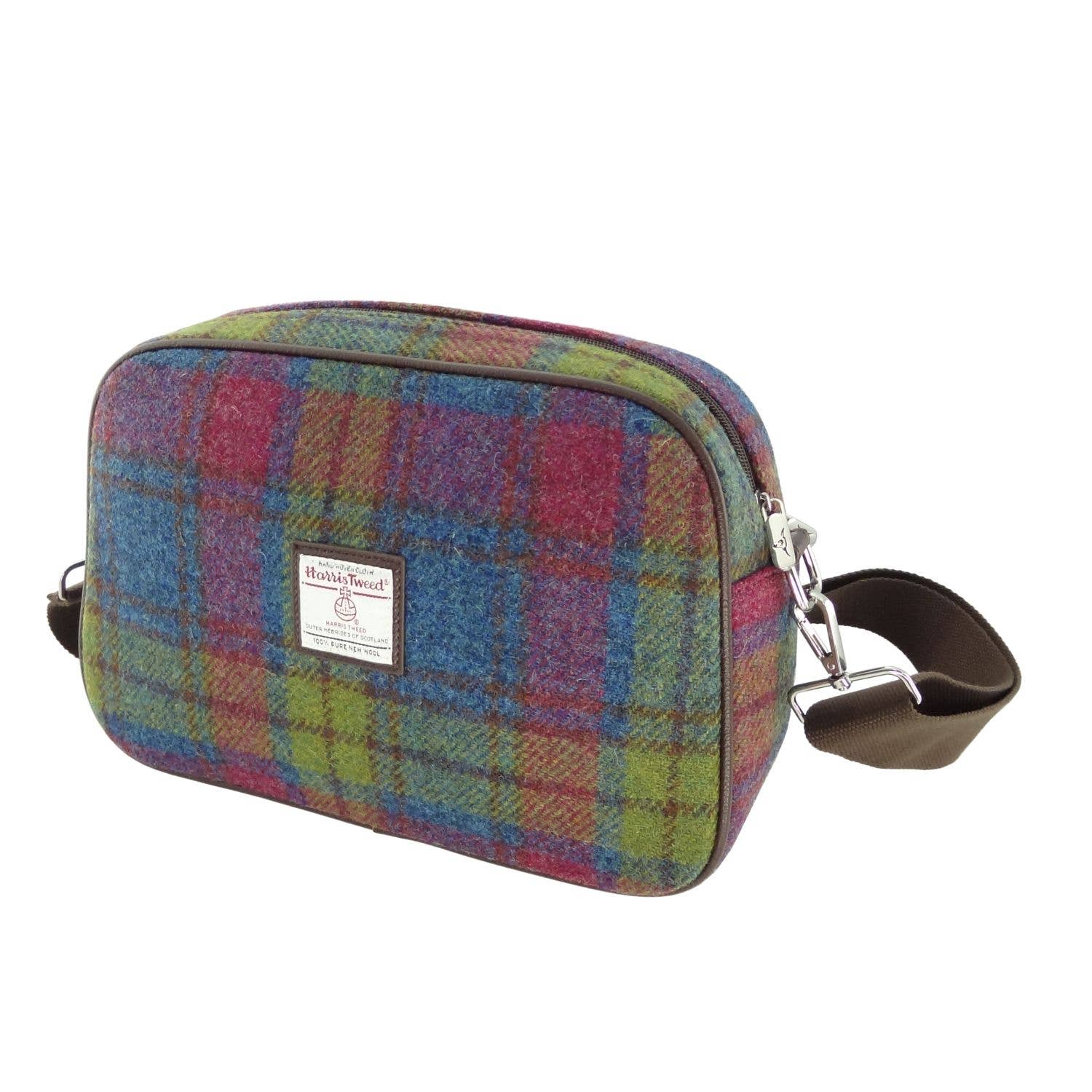 Glen Appin Of Scotland - Wholesale Shoulder Bag - Women's - LB1207 Harris Tweed 'Avon' Shoulder Bag with Canvas Strap9