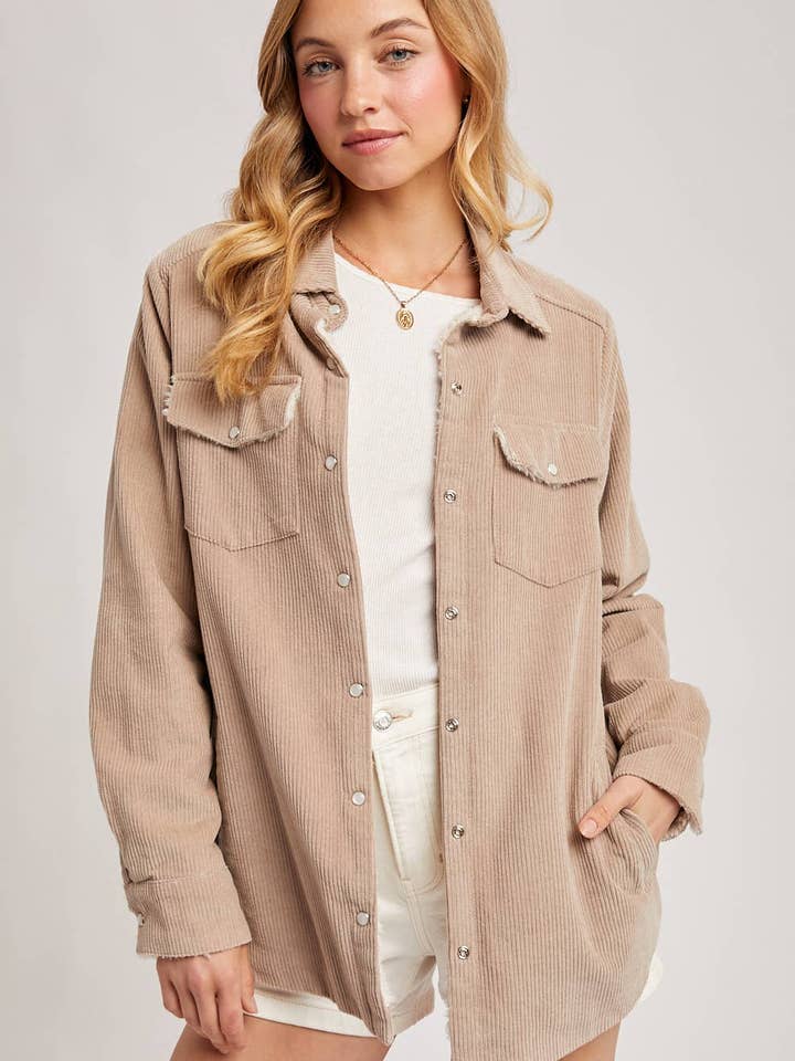 Camel CORDUROY SHERPA for wholesale on Faire22