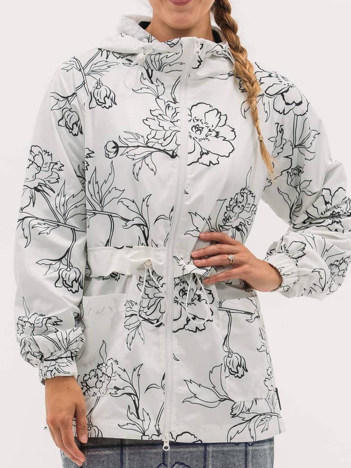 Printed Windbreaker for wholesale by Foray Golf