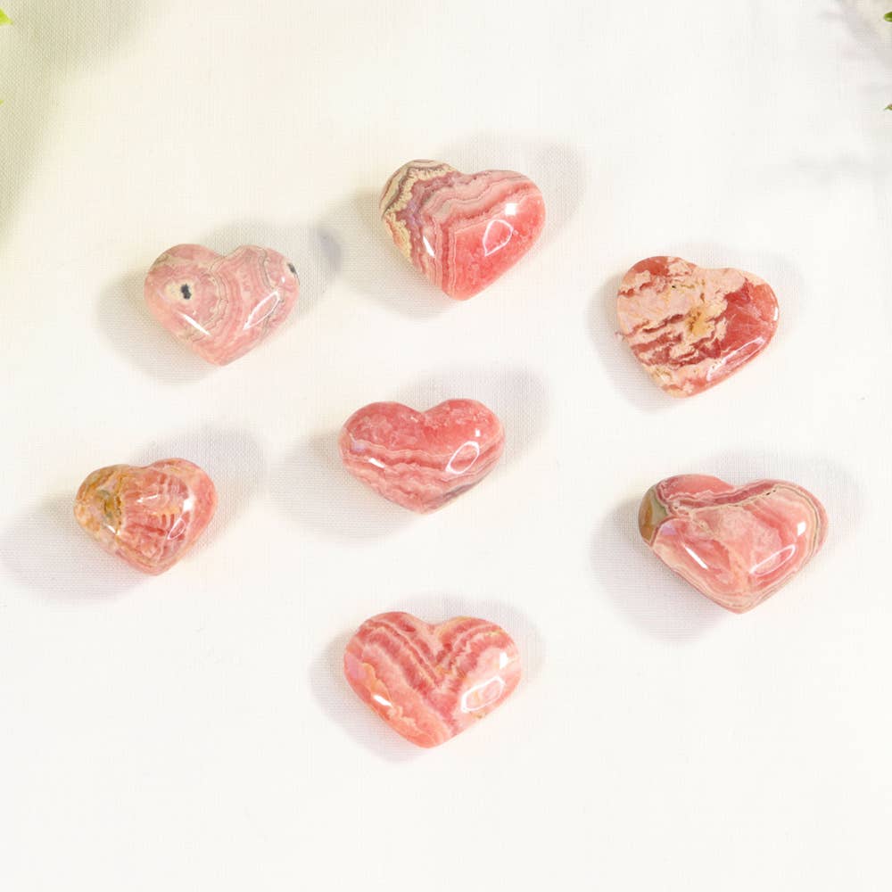 Natures Artifacts Inc - Wholesale Spirituele steen/kristal - Rhodochrosiet mini harten voor het hartchakra1