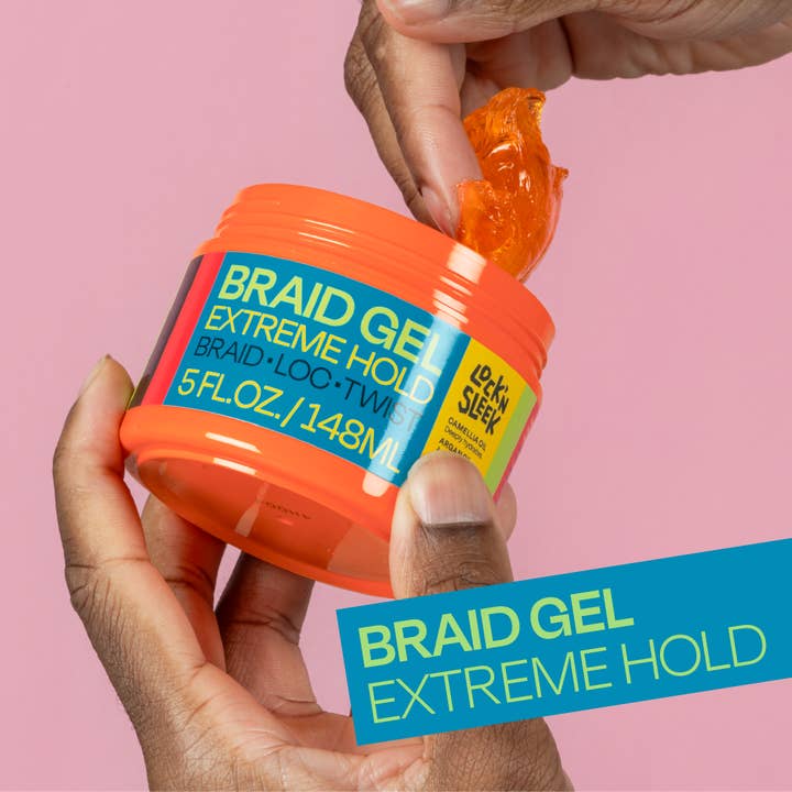 Lock'N Sleek - Wholesale Hair Styling Gel/Mousse - Braid Gel Extreme Hold8