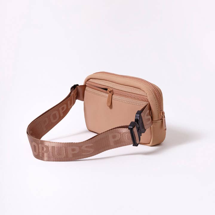 Pop Ups Brand - Wholesale Belt Bag - Women's - FANNY PACK TAN4