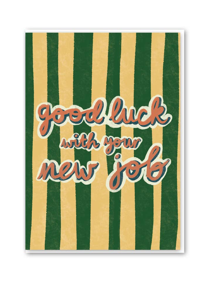 Good Luck with your New Job for wholesale by Objectables Publishing Limited