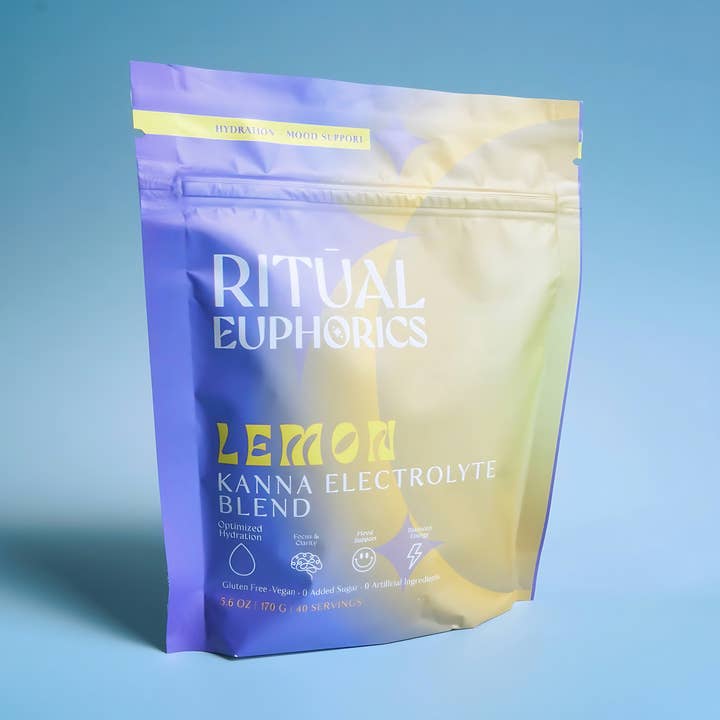 40 Servings of Kanna Electrolyte Blend - Lemon for wholesale by Ritual Euphorics