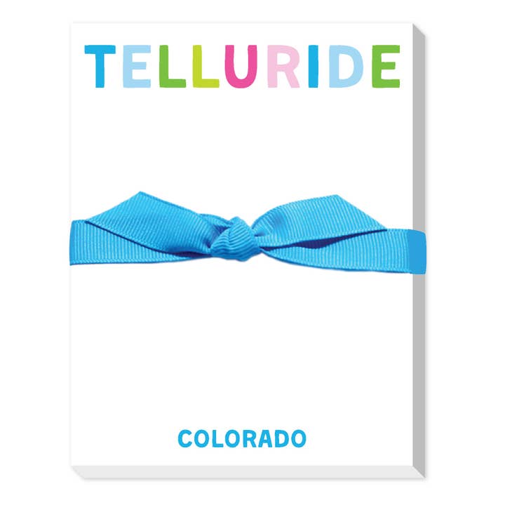 Donovan Designs - Wholesale Notepad - RAINBOW CUSTOM MINI NOTEPADS