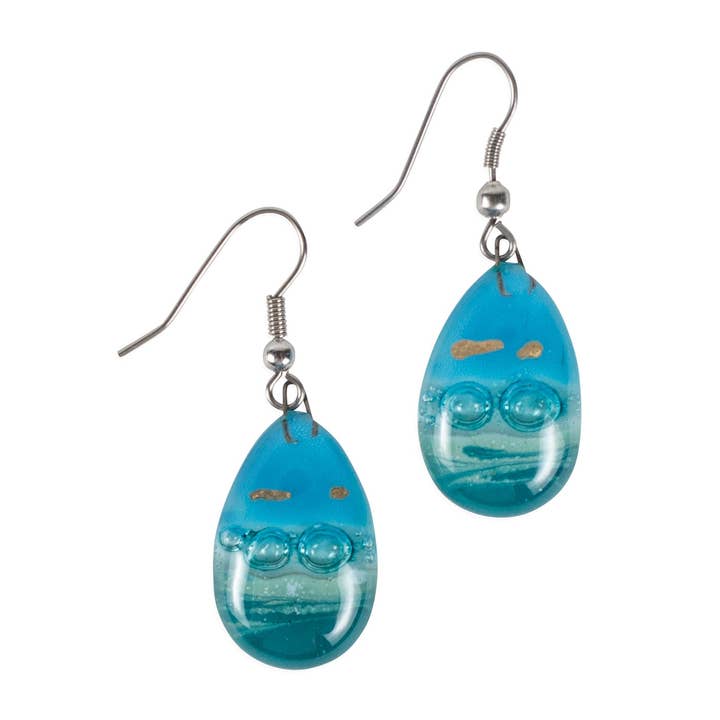 Glass Teardrop Earrings for wholesale by Ten Thousand Villages