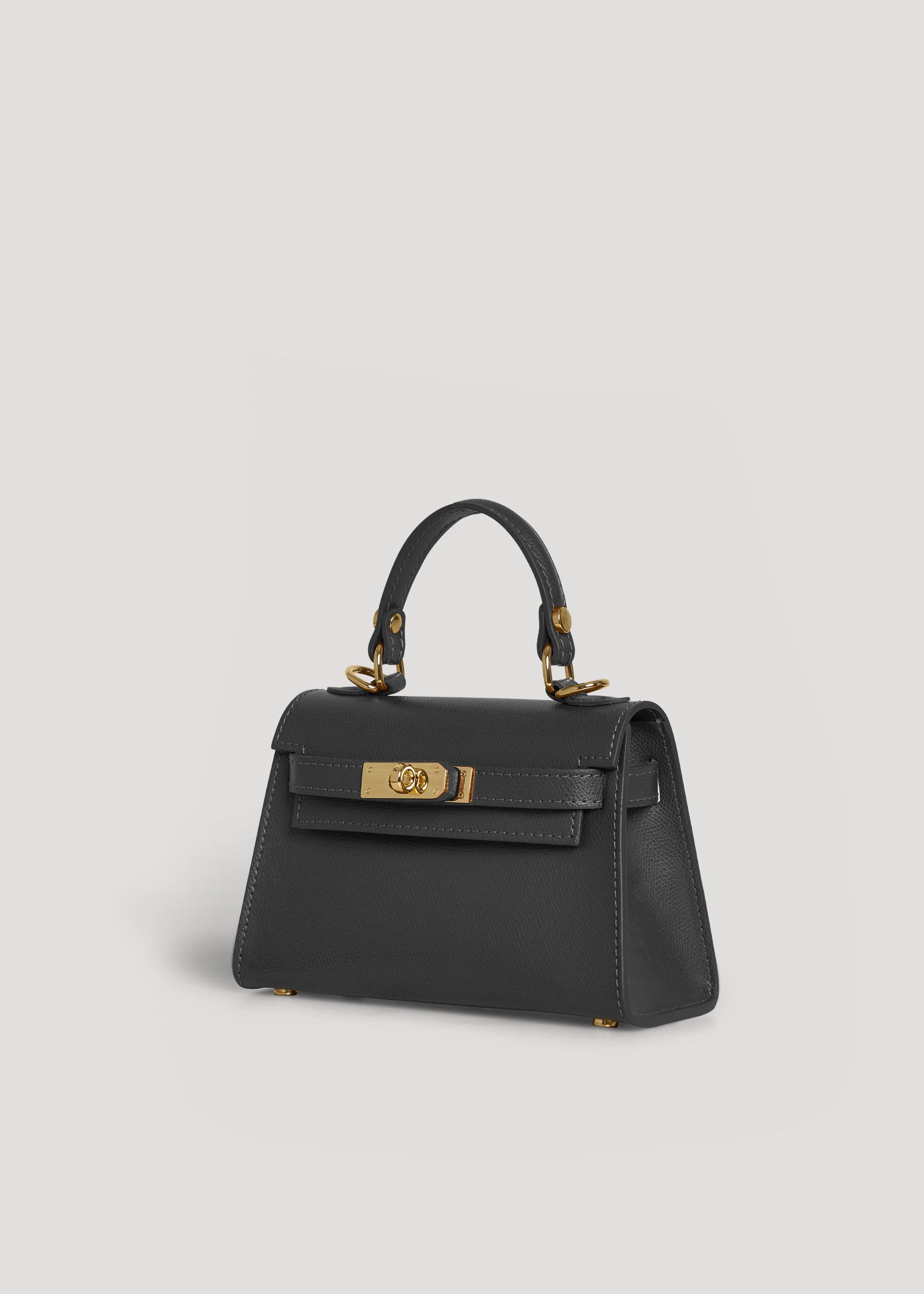 Voemièn - Venta al por mayor Bolso con asas - Mujer - Bolso Victoria en cuero Epson negro1