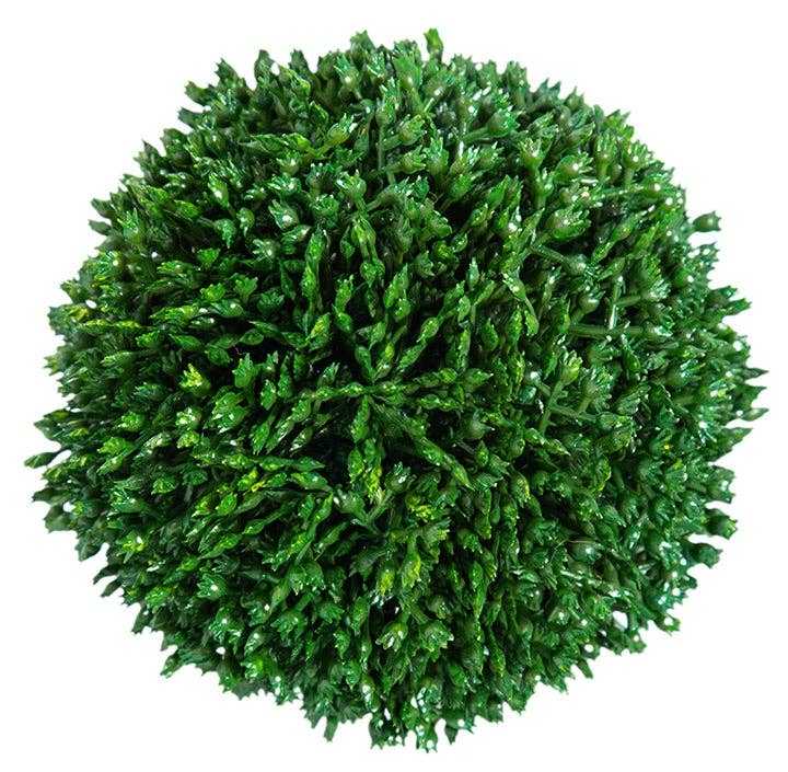 Will's Company - Wholesale Artificial Plant - Boxwood Orbs, Set of 2 - 5" D6