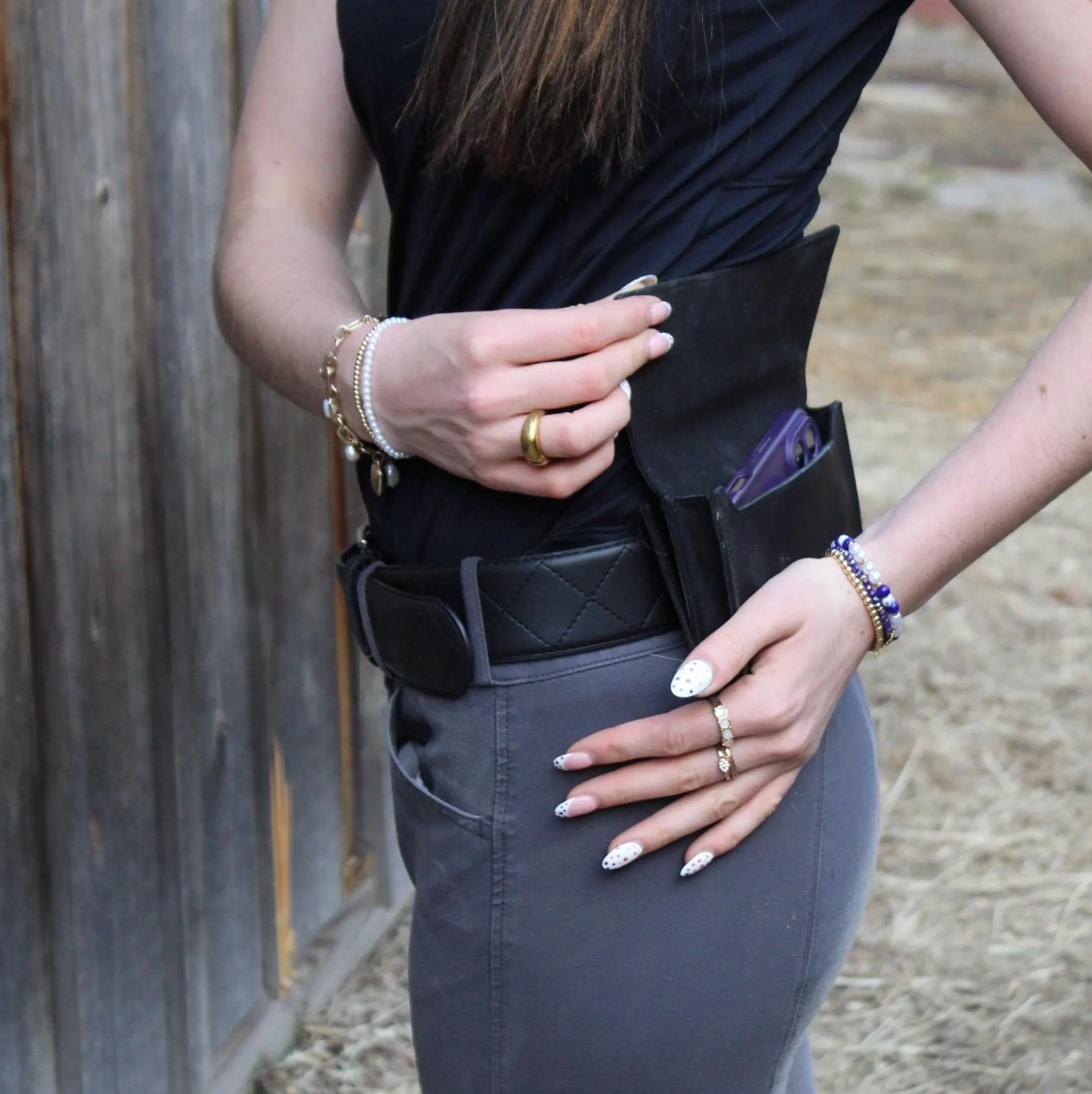 Spoiled Pony – wholesale Midjeväska - Unisex – Euro läderbältesväska6