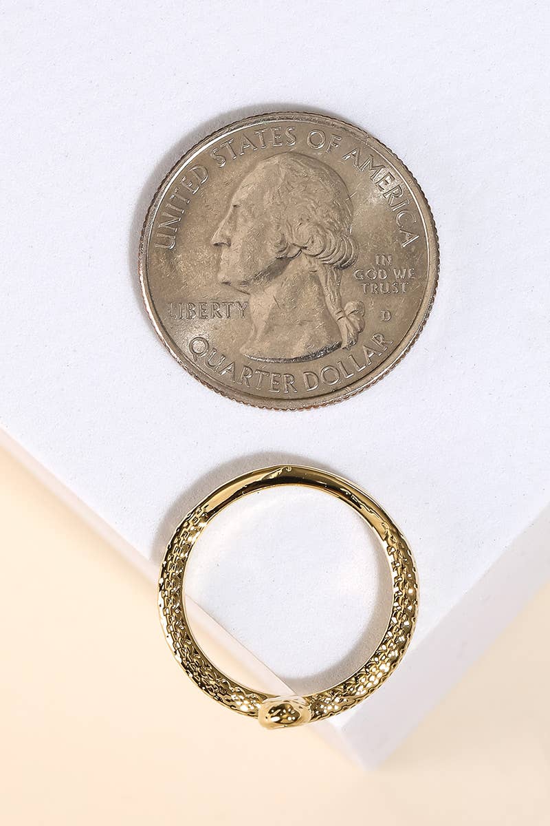 Anarchy Street – Großhandel Cocktail-/Statement-Ring – Verstellbarer offener Schlangenring1