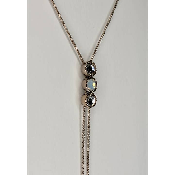 BETTYOH INC – Großhandel Y- & Lasso-Halsketten – Slide Halskette - Swarovski Elements
