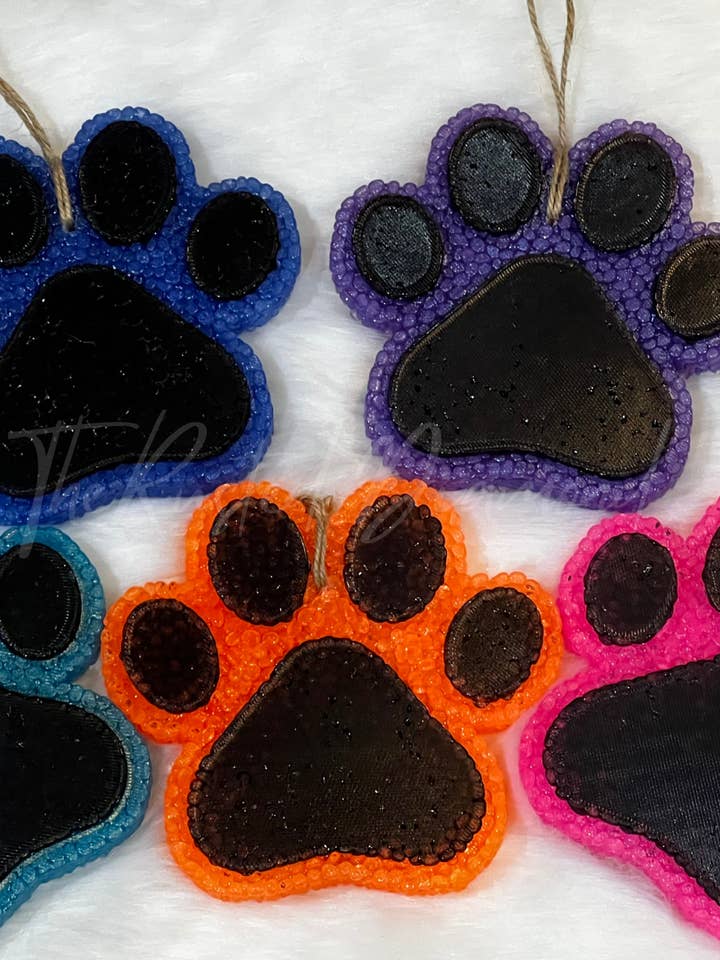 Paw Print Freshie for wholesale by The Rusted Diamond