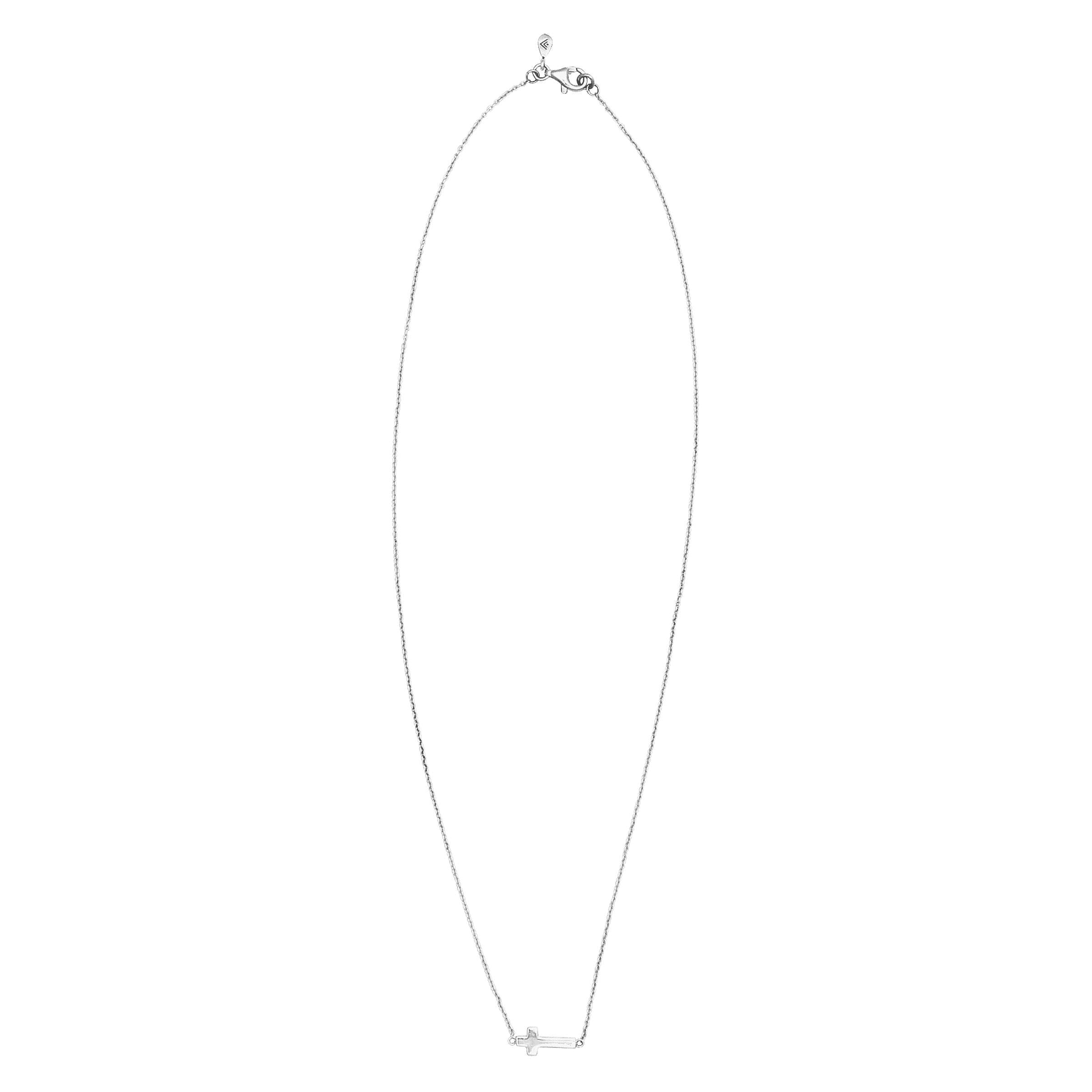 Silpada - Vente Colliers à pendentif - Collier en forme de croix horizontale Silpada « Simplex Cross » en sterling3