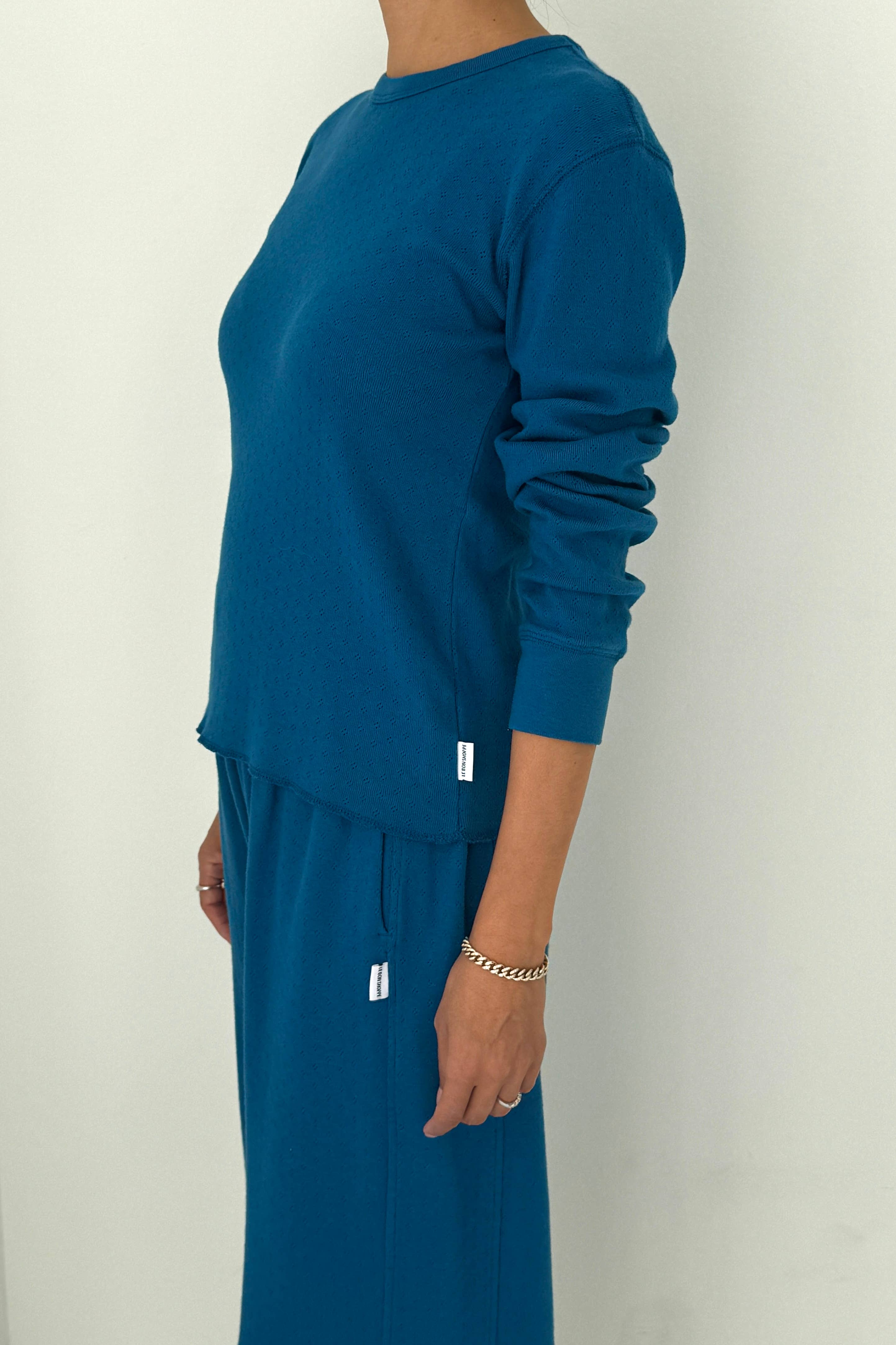 Le Bon Shoppe - Vendita all'ingrosso Maglietta - Donna - Maglietta Fondamentale Pointelle (2S-2M-1L)2