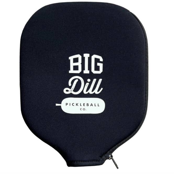 Big Dill Pickleball Co. Pickleball Paddle Cover (Black) for wholesale by Big Dill Pickleball Co.