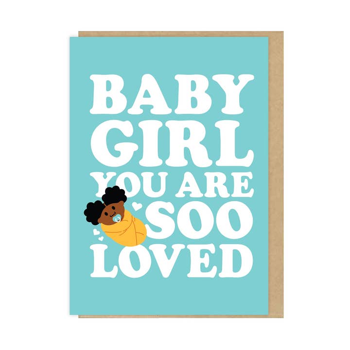 Eres Muy Amada (Niña) Tarjeta de Felicitación para Baby Shower para venta al por mayor de Zuri & Dre