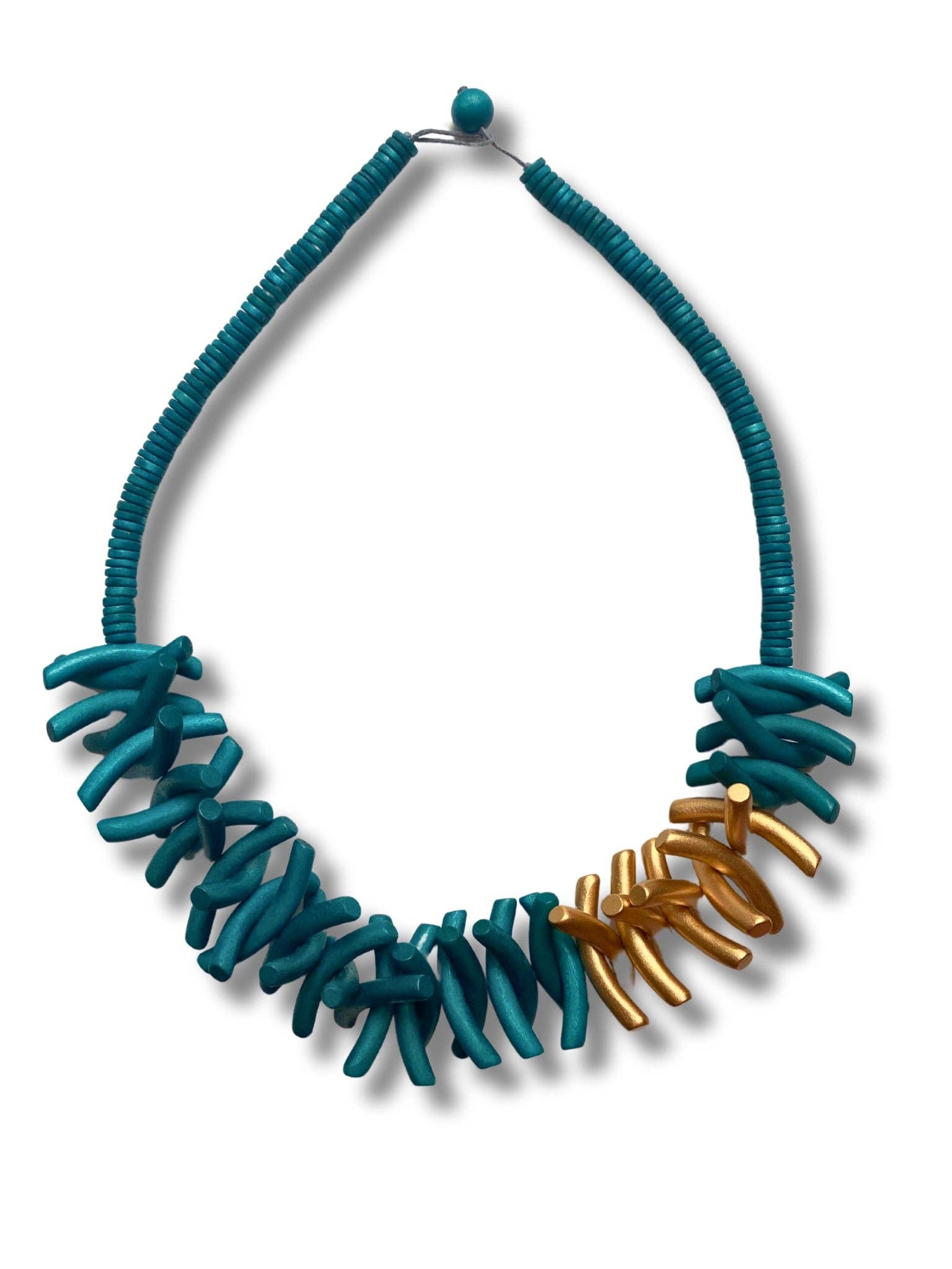 Bijondo - Wholesale Beaded/Pearl Necklace - Vinca Wood Necklace3