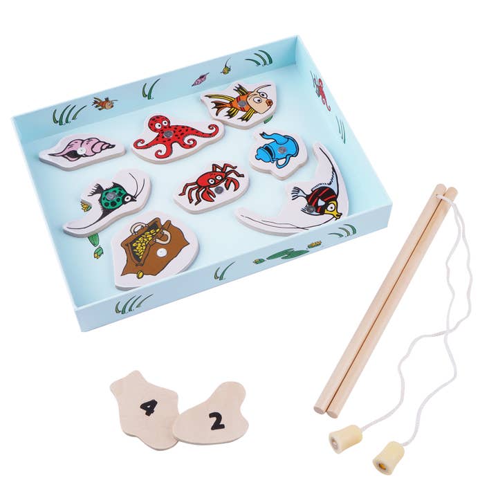 Barbo Toys - Venta al por mayor Conjunto de juguetes - Niños - Pippi Longstocking - Juego de pesca magnético1