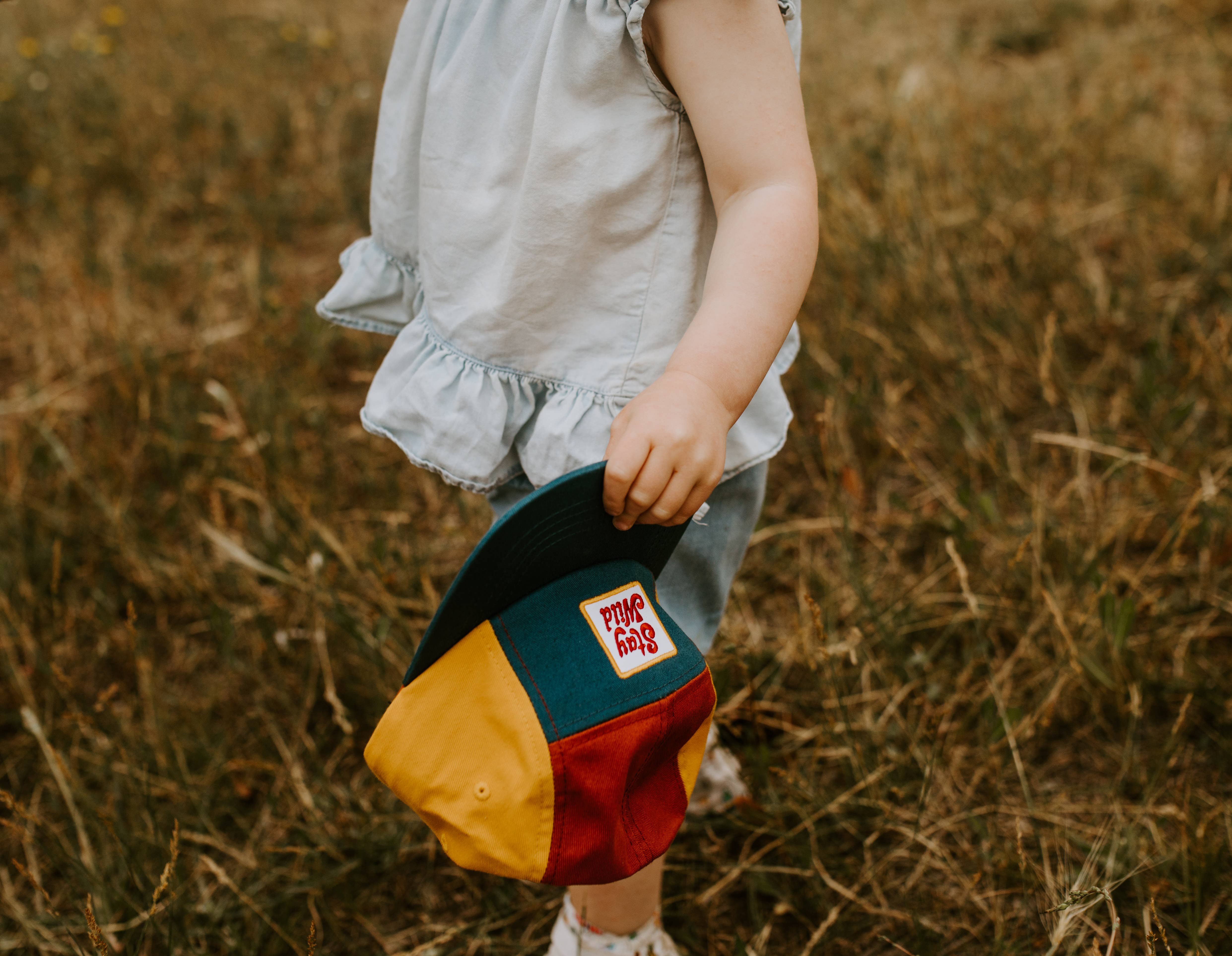 Trek Light – wholesale Kids hat – Kids – Baby & Kids 5 Panel Camp Hat | Stay Wild | 100% Cotton7