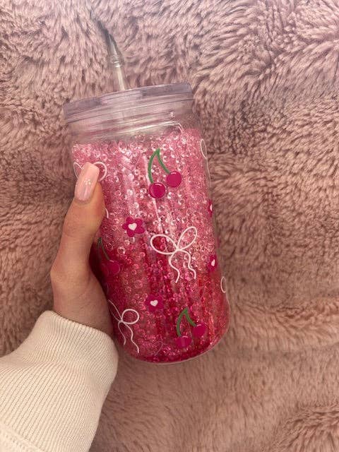 Kirschschleife Rosa Strassdose für den Großhandel von Megan Louise Creations