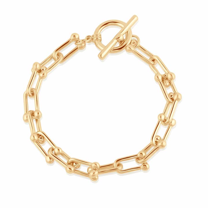 Renata Statement Chunky Chain Bracelet for wholesale by Big Metal London
