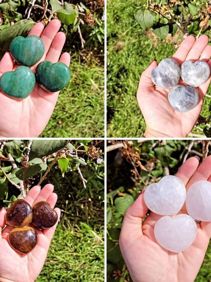 Heart Palmstone Bundle for wholesale by ZARDENIA